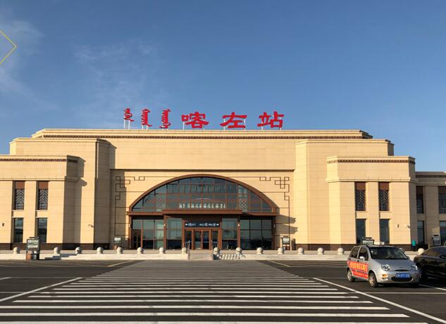 喀左站高铁站灯箱广告