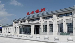 江门双水镇站高铁灯箱广告
