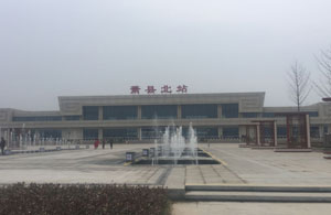萧县北站高铁灯箱广告