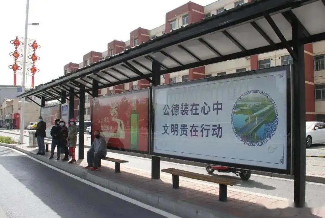 常州候车亭广告